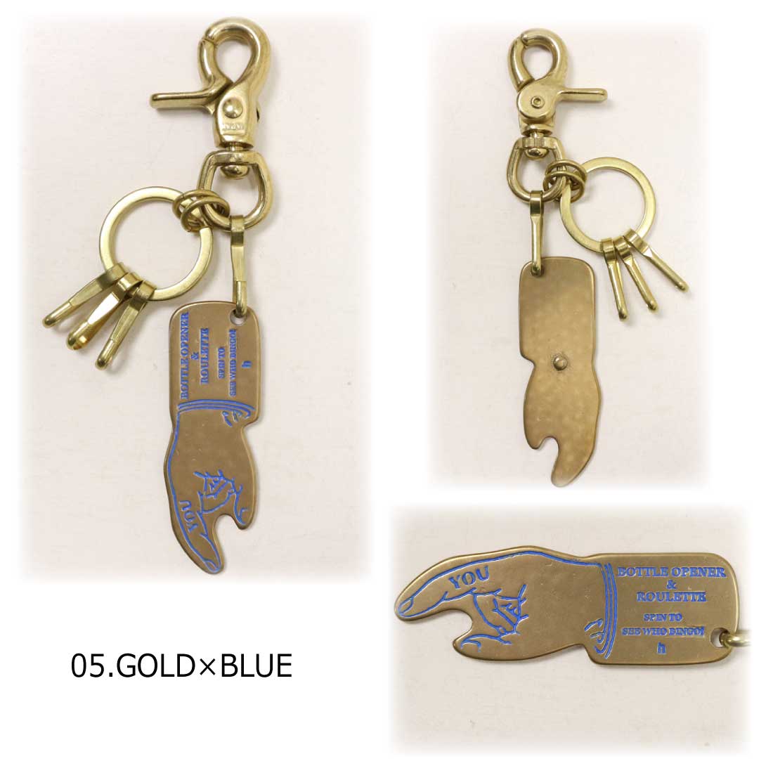 TENDERLOIN YOU PAY スピナー　オープナー　キーホルダー You Pay Spinner Key Holders