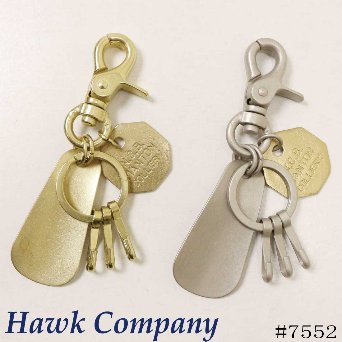 Hawk Company（ホークカンパニー） メール便発送 キーリング