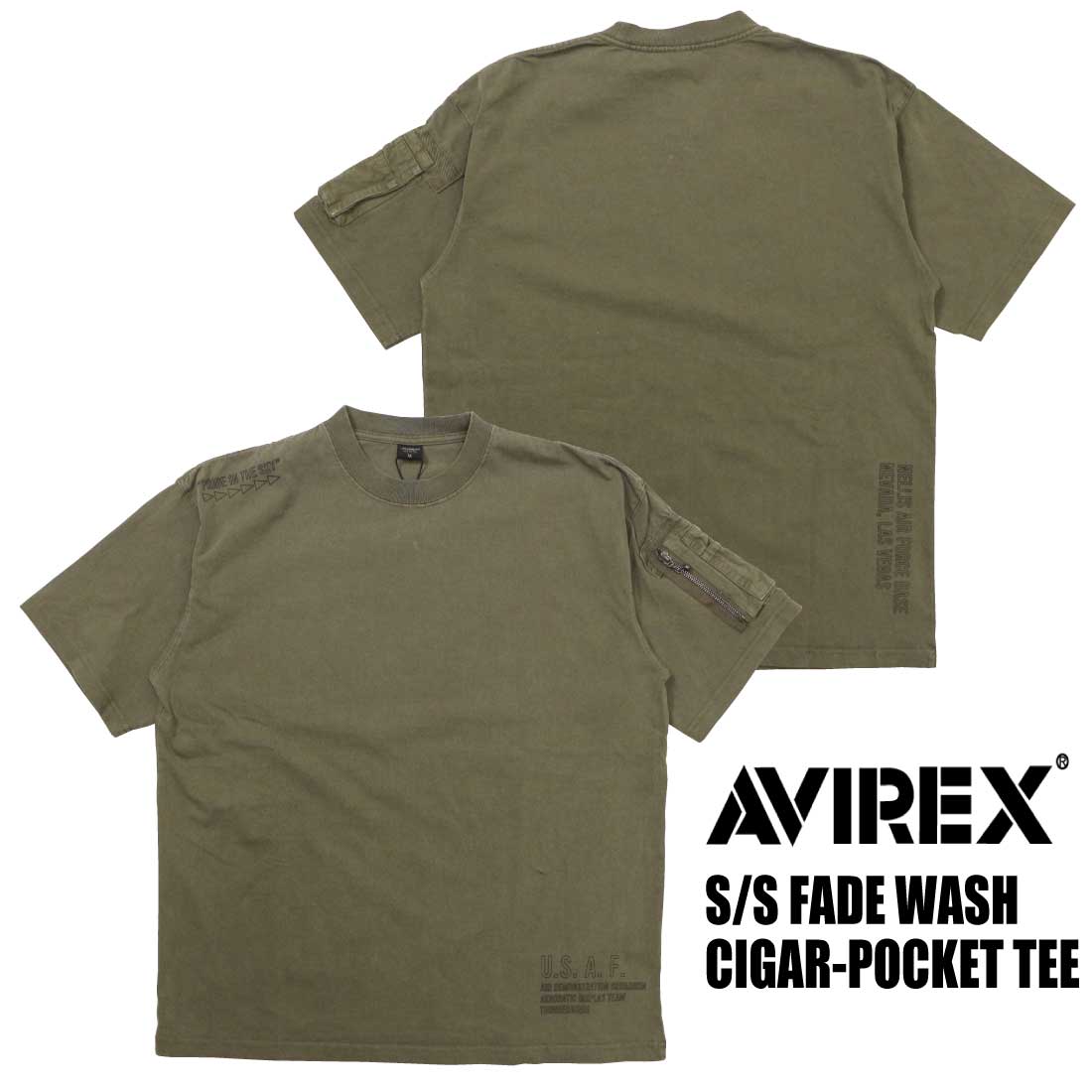 AVIREX アヴィレックス アビレックス 半袖 Tシャツ 783-3134051