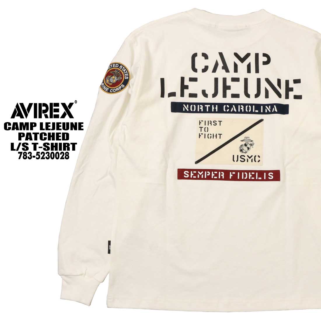 AVIREX（アヴィレックス） アビレックス 長袖 Tシャツ 783-5230028