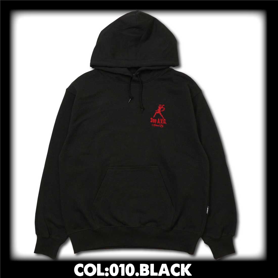 AVIREX アビレックス メンズ　ジップパーカーSIZE XL 783-5231012 ブラック 783-5231010-s2.jpg