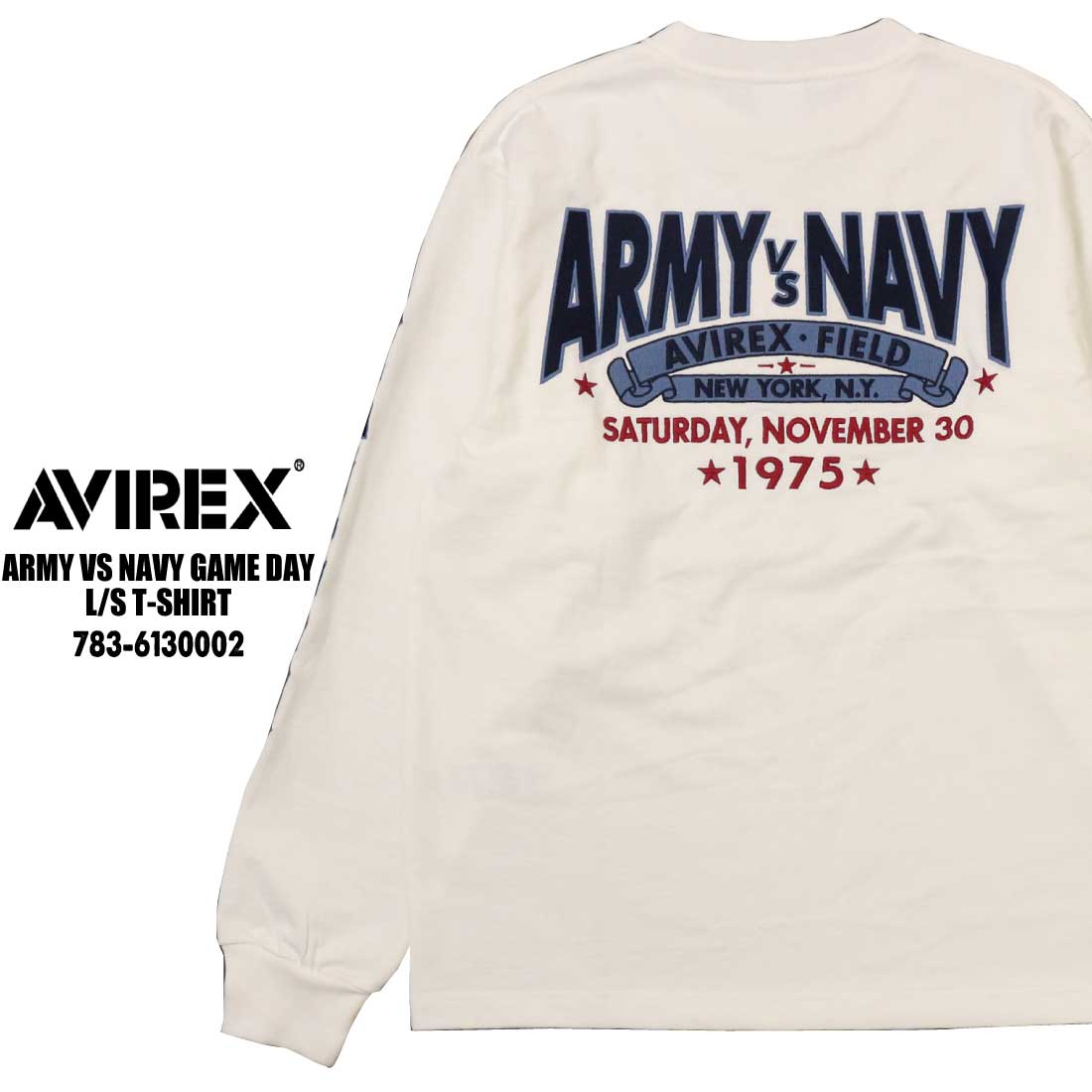 AVIREX（アヴィレックス） アビレックス 長袖 Tシャツ 783-6130002 