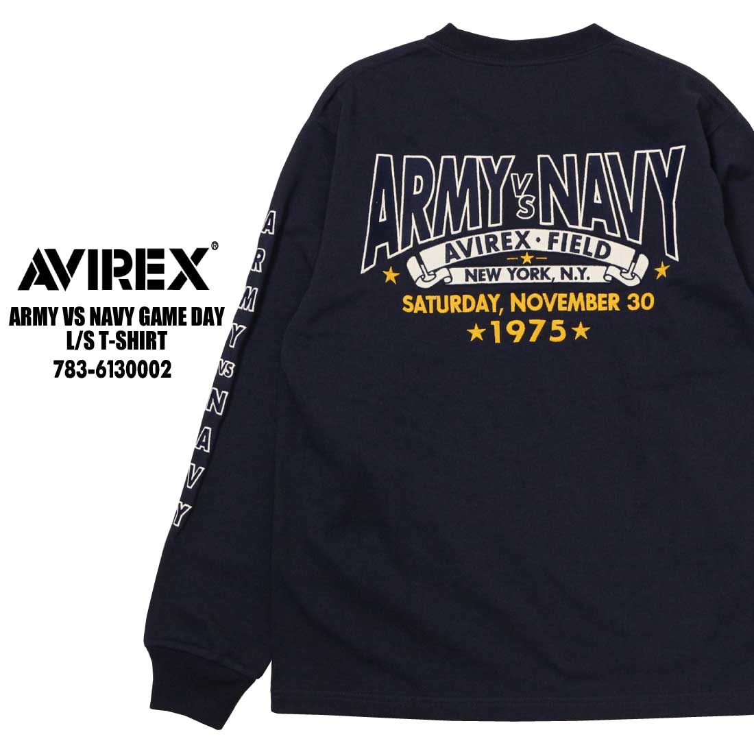 AVIREX（アヴィレックス） アビレックス 長袖 Tシャツ 783-6130002 