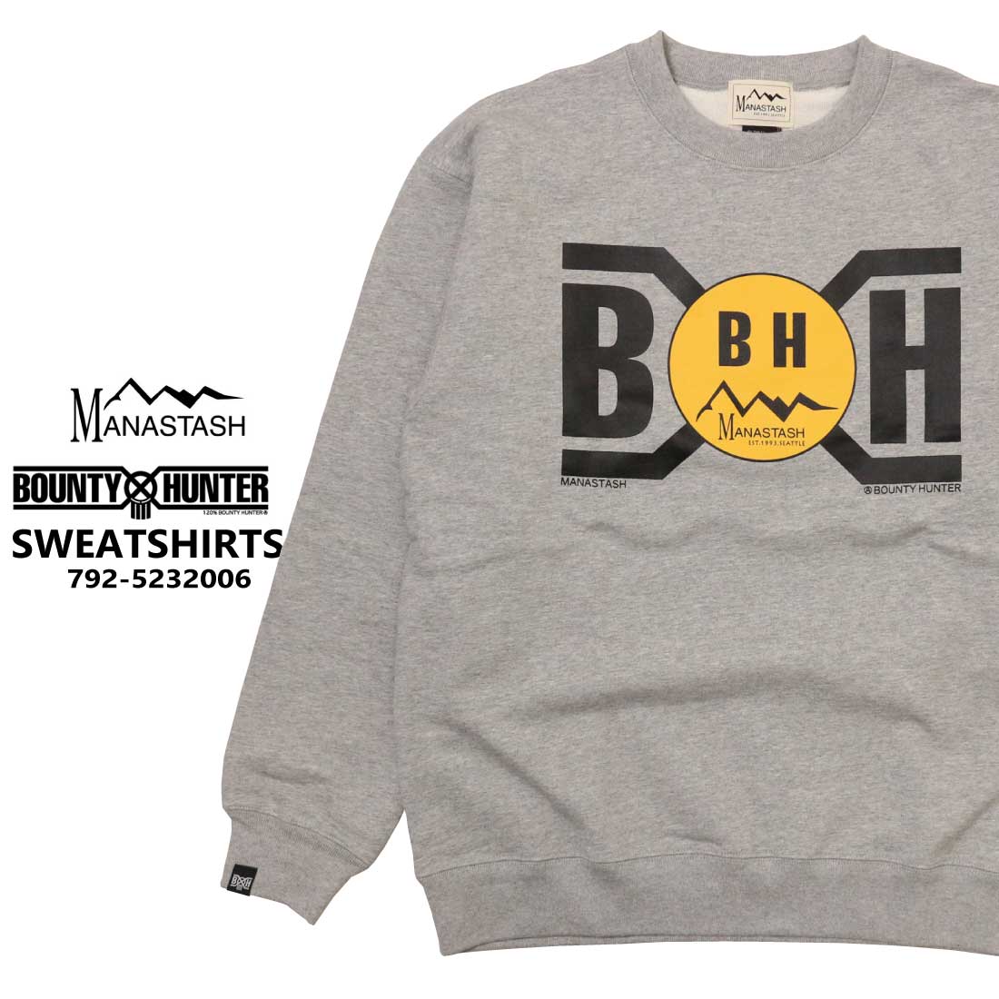 MANASTASH マナスタッシュ BOUNTY HUNTER バウンティハンター 長袖