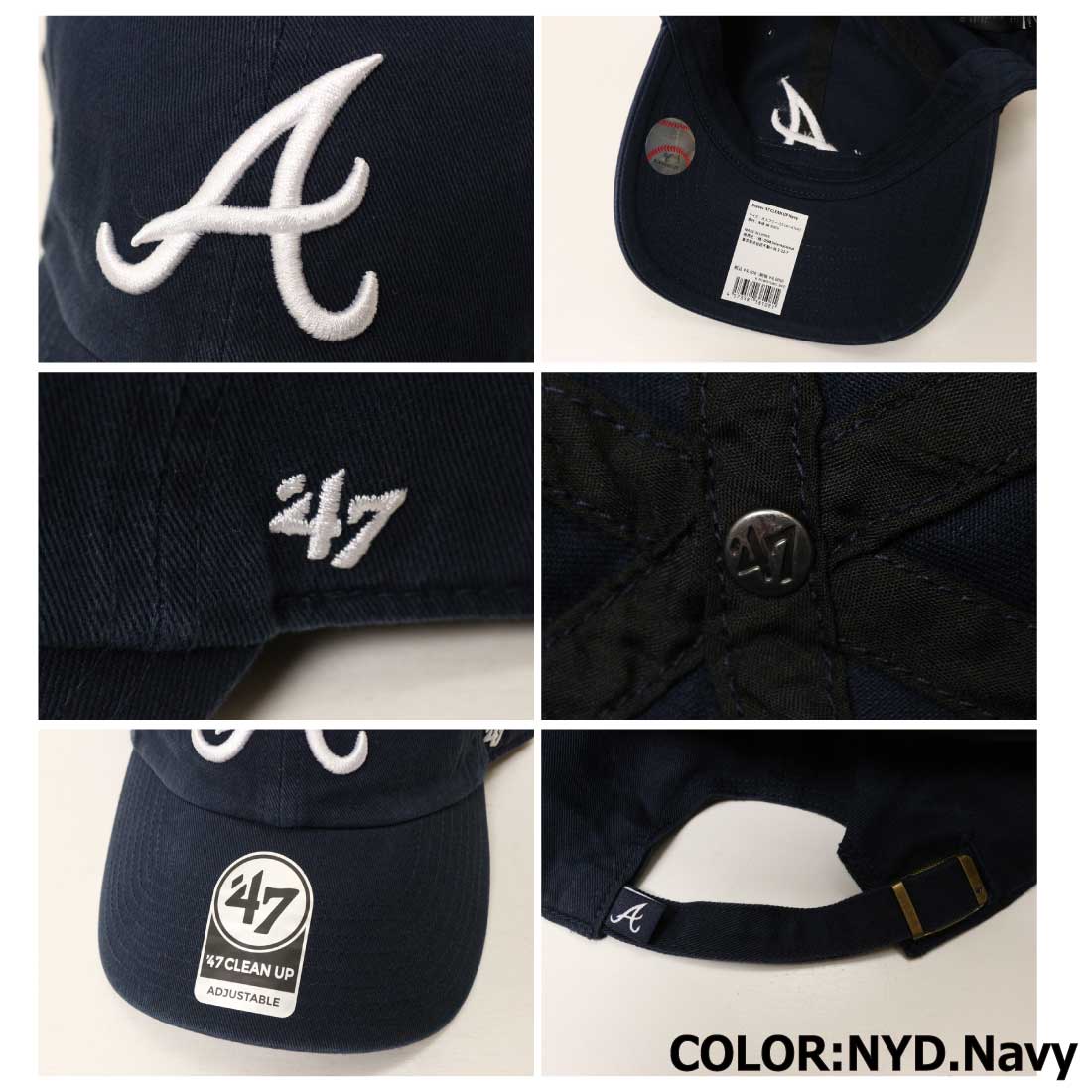 MLB アトランタブレーブス　当時物　未使用　ベースボールキャップ Atlanta Braves アトランタ ブレーブス ベースボールキャップ