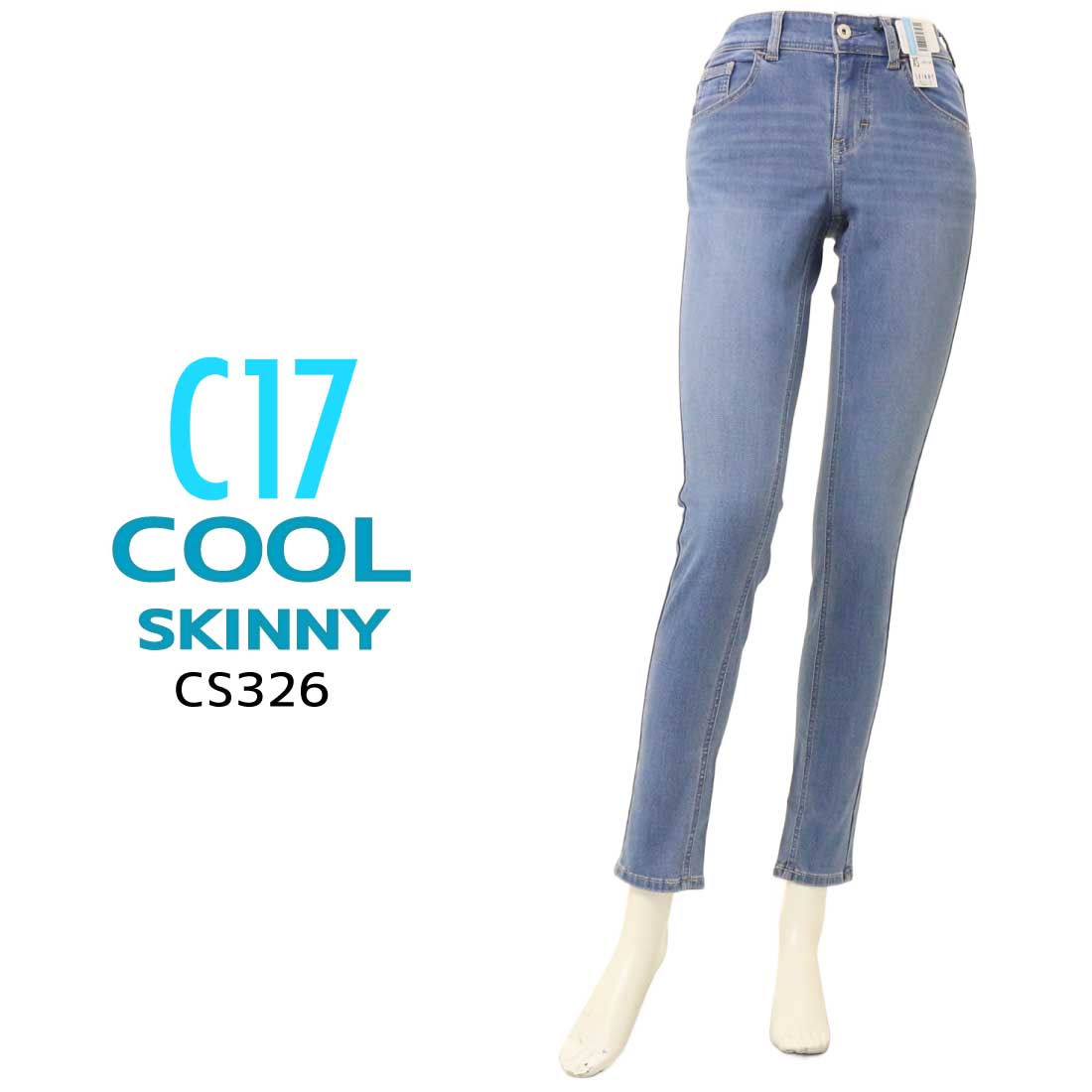 C17（シーセブンティーン） C-17 夏 デニム ジーンズ CS326 スキニー