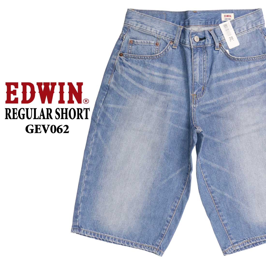 エドウィン EDWIN ショートパンツ GEV062 レギュラーショーツ デニム
