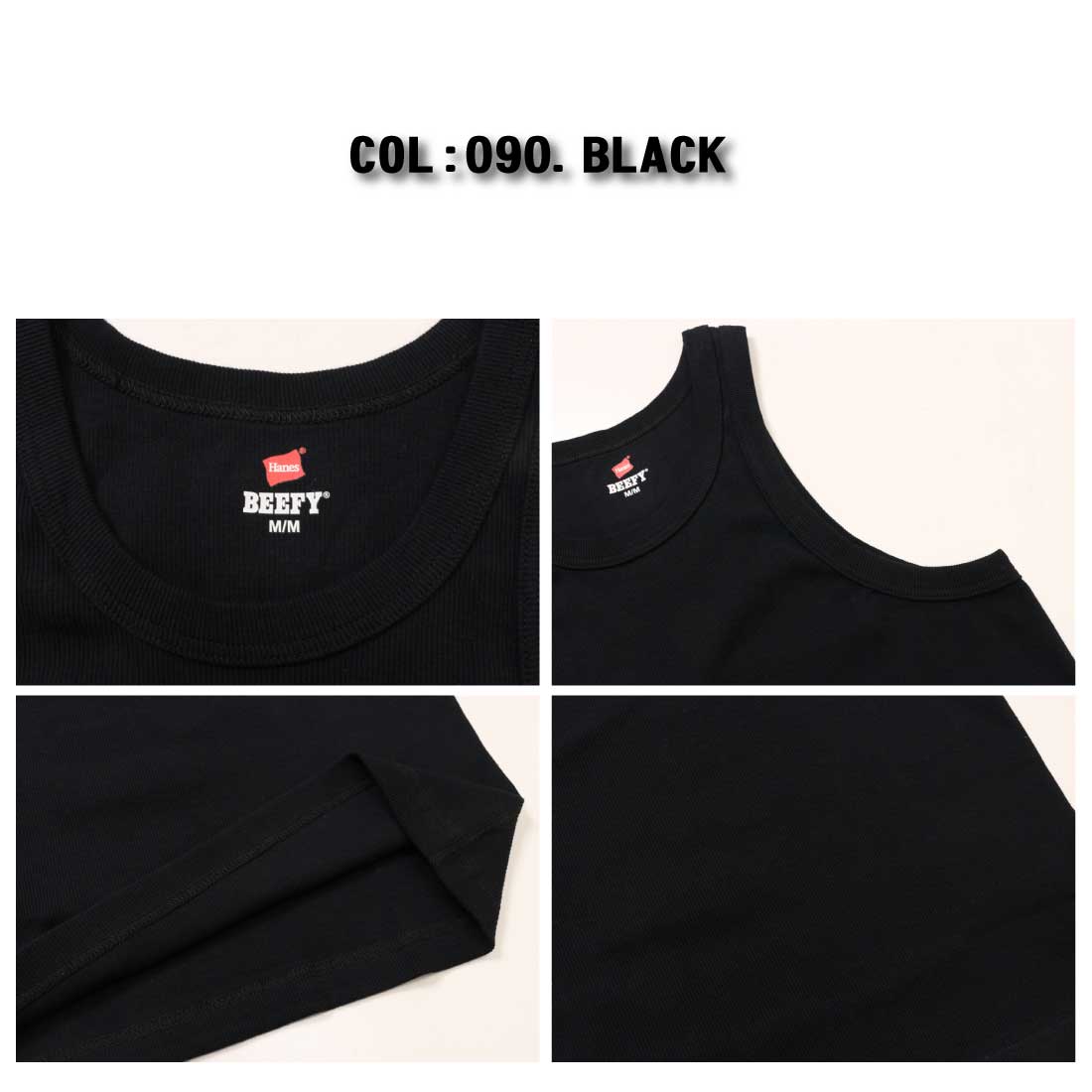 Hanes（ヘインズ） Hanes BEEFY ビーフィー BEEFY-T タンクトップ 2枚
