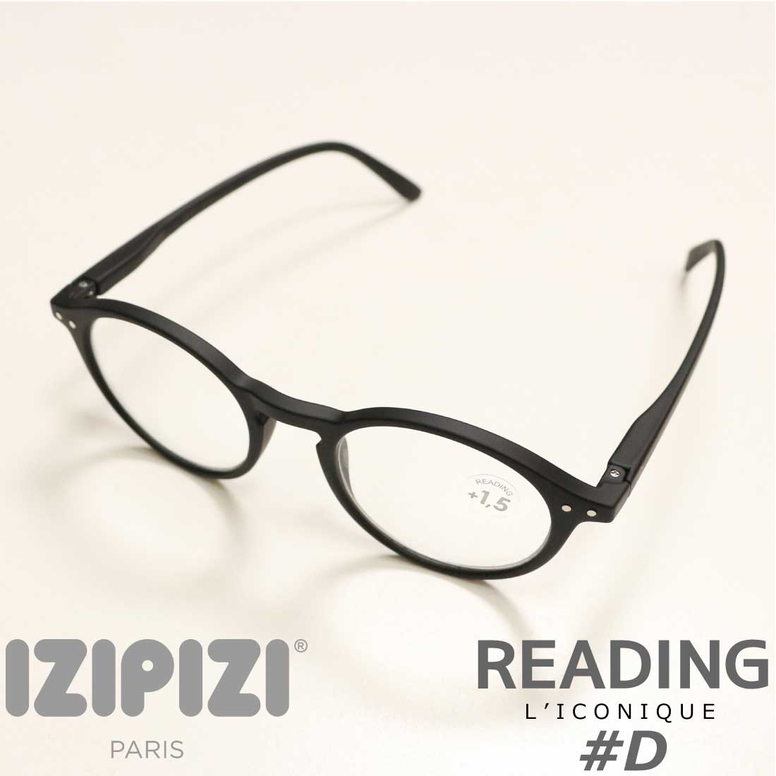 IZIPIZI（イジピジ） Reading #D ボストン 老眼鏡 リーディンググラス