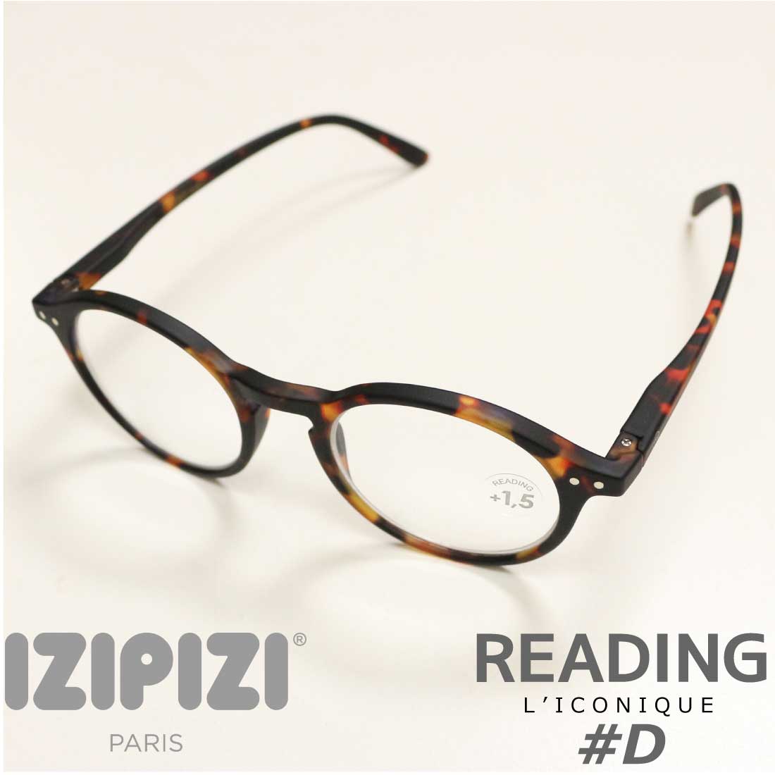 IZIPIZI（イジピジ） Reading #D ボストン 老眼鏡 リーディンググラス