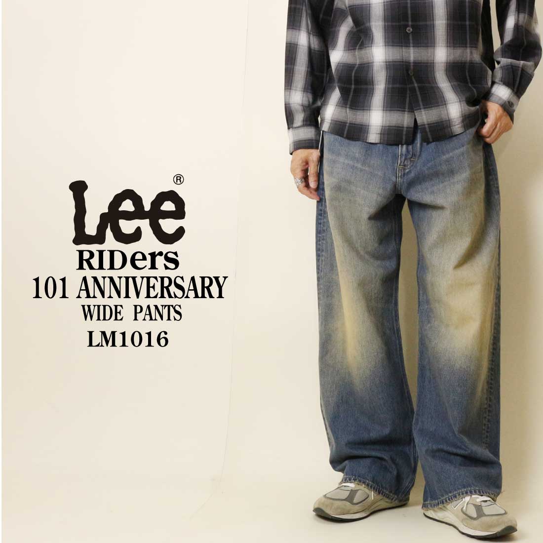 Lee LEE リー ジーンズ デニム RIDERS 101 WIDE ワイドデニム