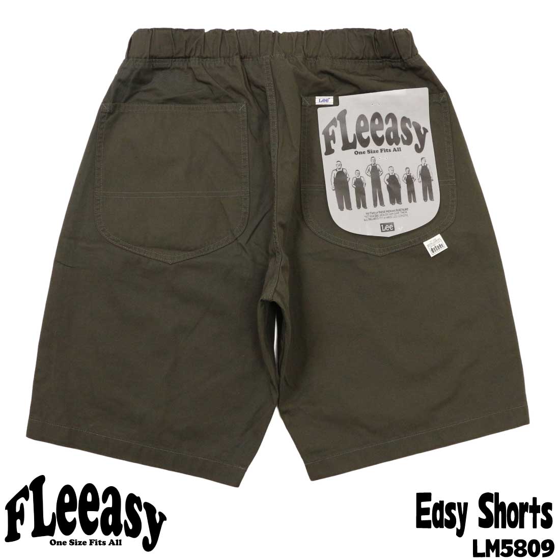 Lee LEE リー FLeeasy LM5809 イージー ショートパンツ ワイド