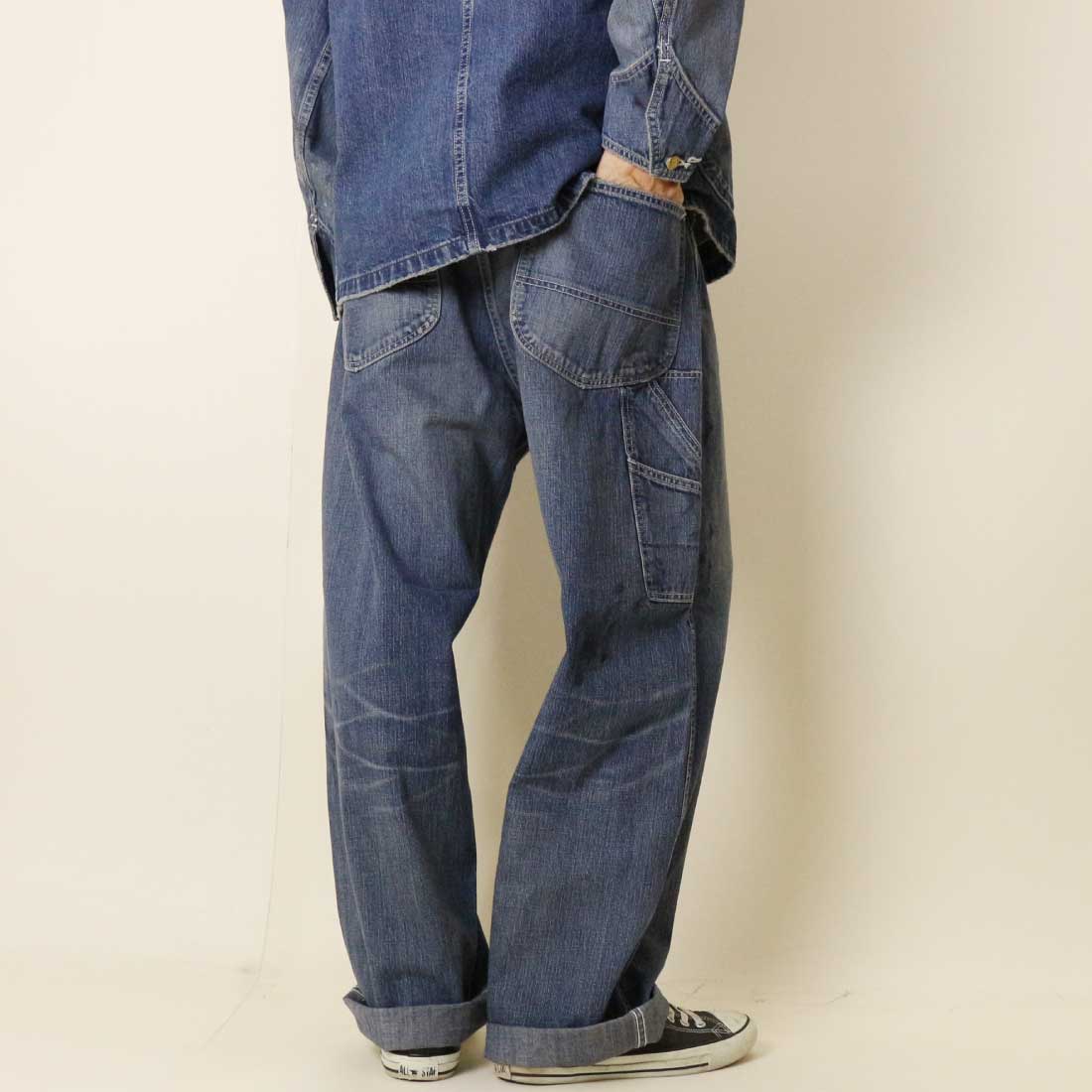 Lee リー　ペインターパンツ　デニム　70's ビンテージ ヴィンテージ Lee（リー） パンツ DUNGAREES LM7321 VINTAGE PAINTER PANTS ジーンズ