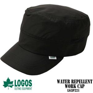 LOGOS ロゴス 撥水 ワーク キャップ LS3P221 UVカット帽子  男女兼用 アウトドア ...