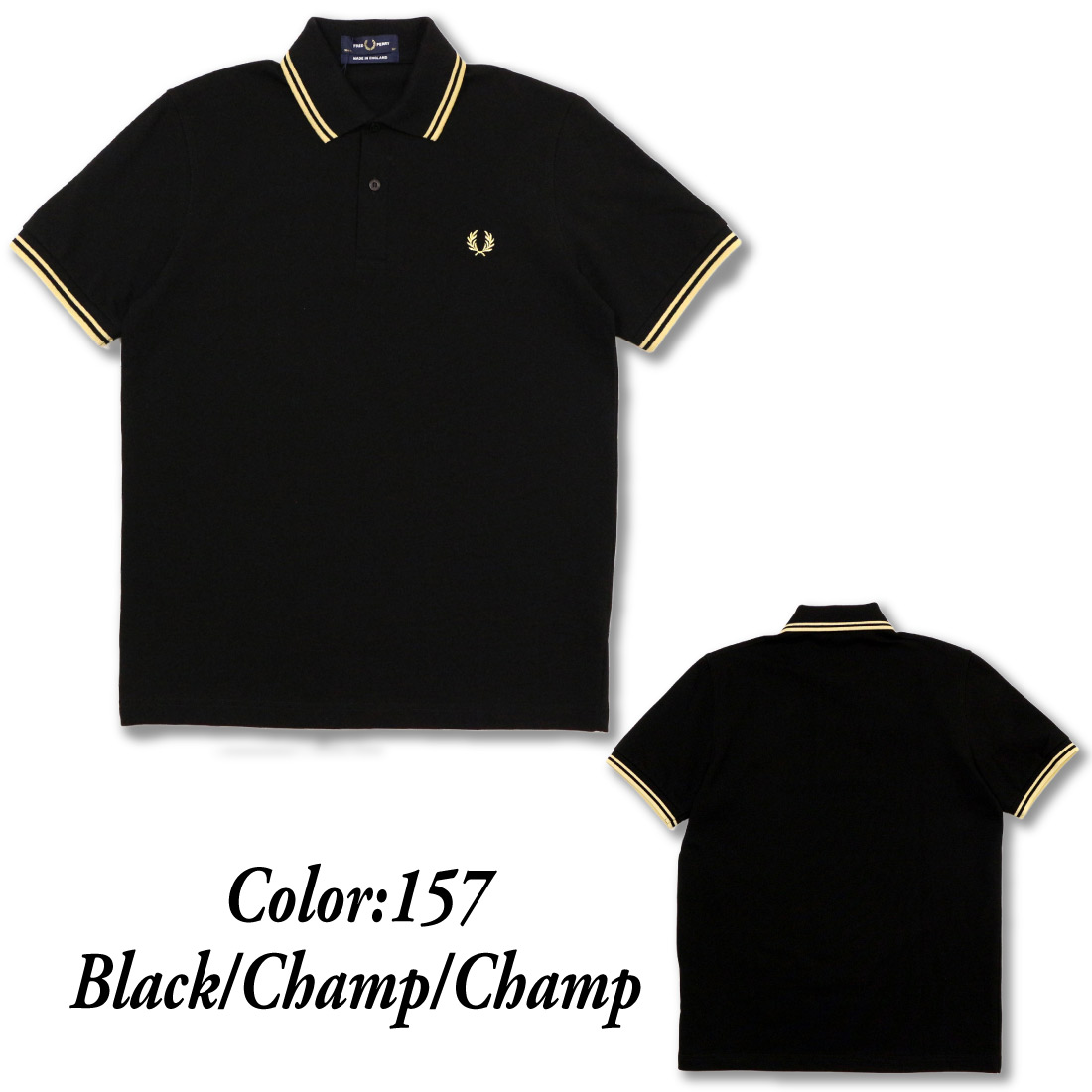 FRED PERRY - フレッドペリー 半袖ポロシャツ ネイビー 日本製の