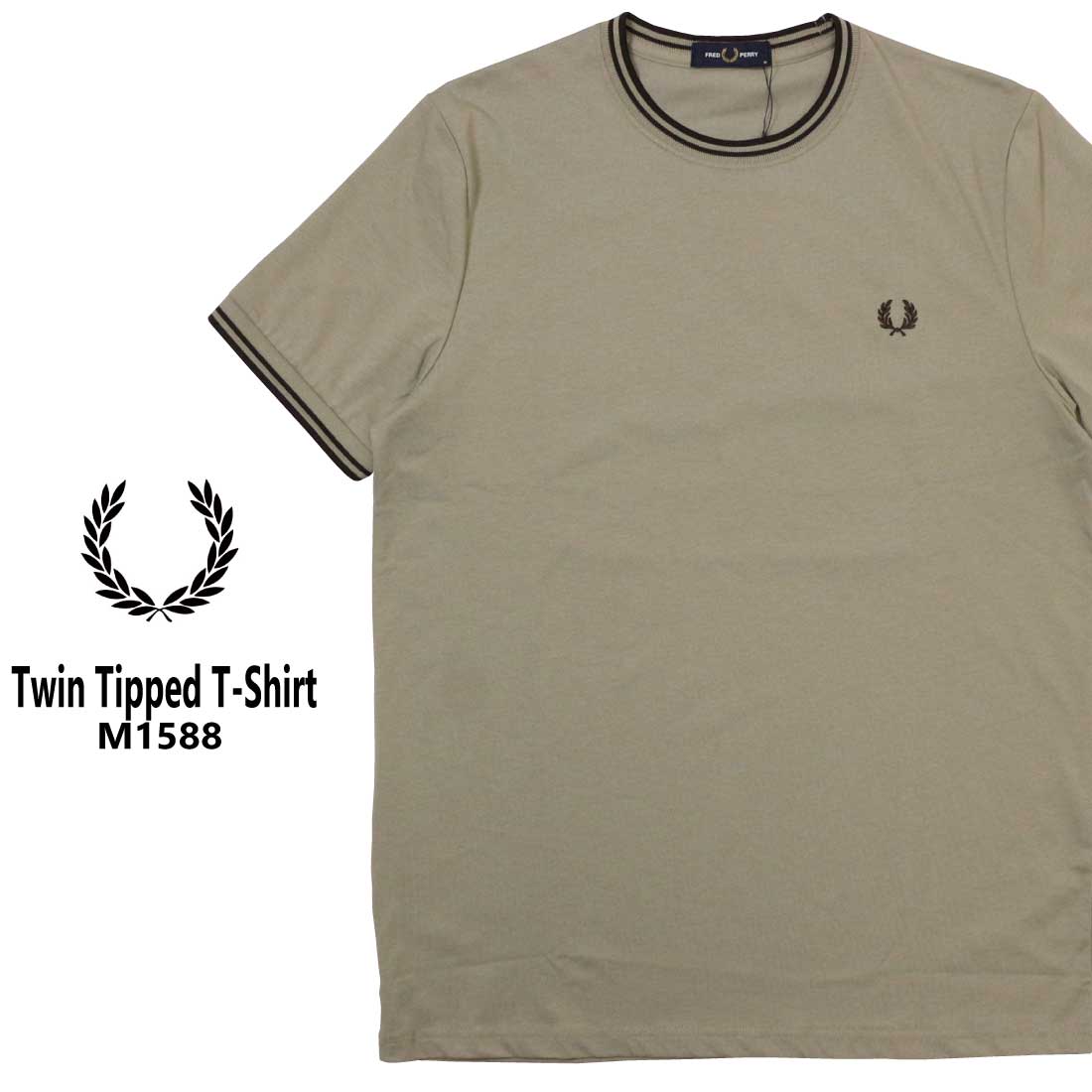 メール便発送 FRED PERRY 半袖 Tシャツ Twin Tipped T-Shirt M158...