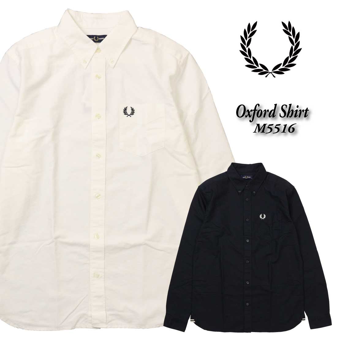 FRED PERRY（フレッドペリー） Oxford Shirt M5516 長袖 シャツ