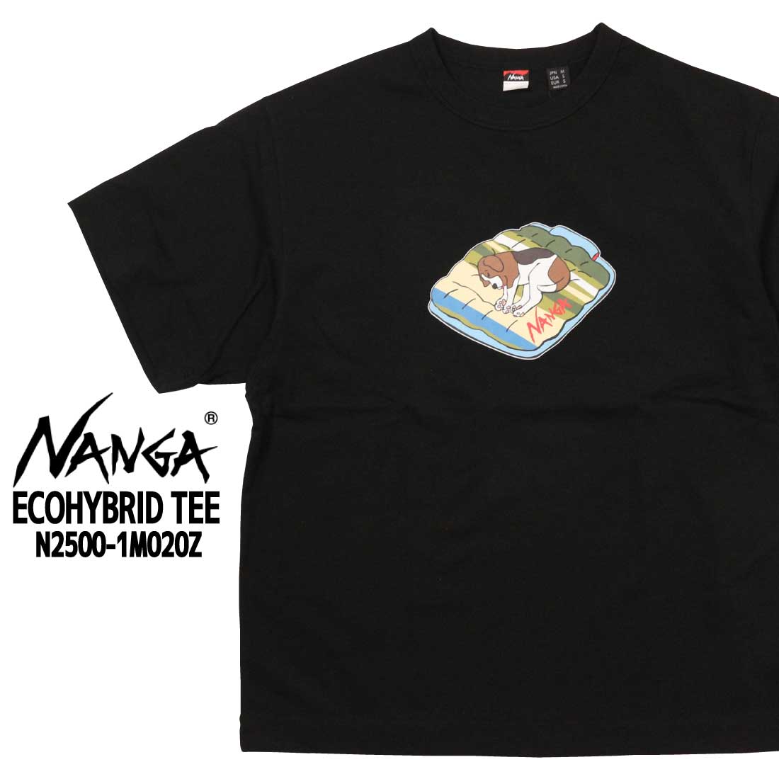 メール便発送 NANGA ナンガ 半袖 Tシャツ N2500-1M020Z エコ
