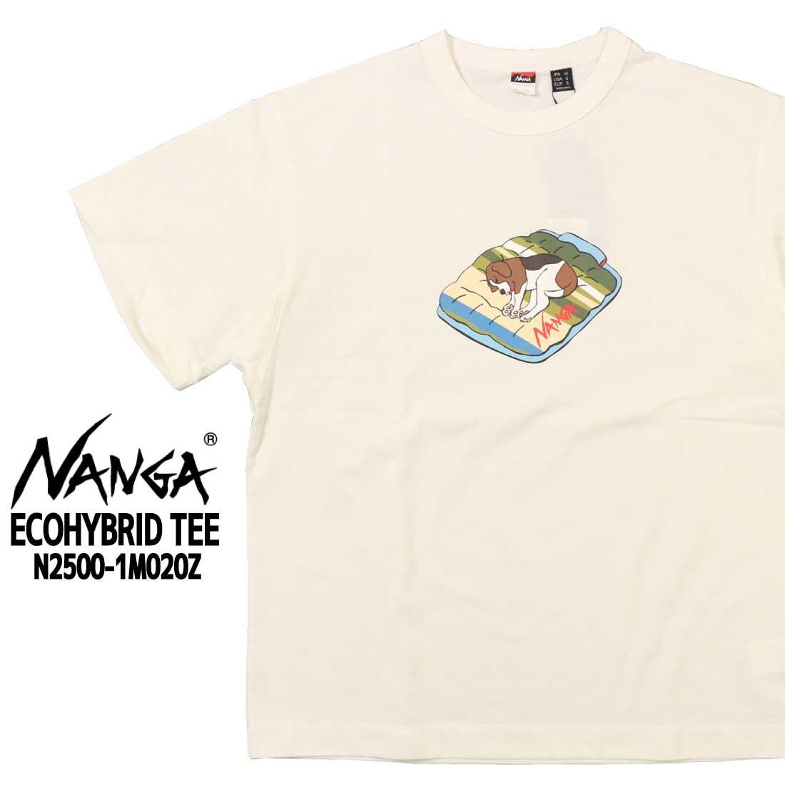 メール便発送 NANGA ナンガ 半袖 Tシャツ N2500-1M020Z エコ