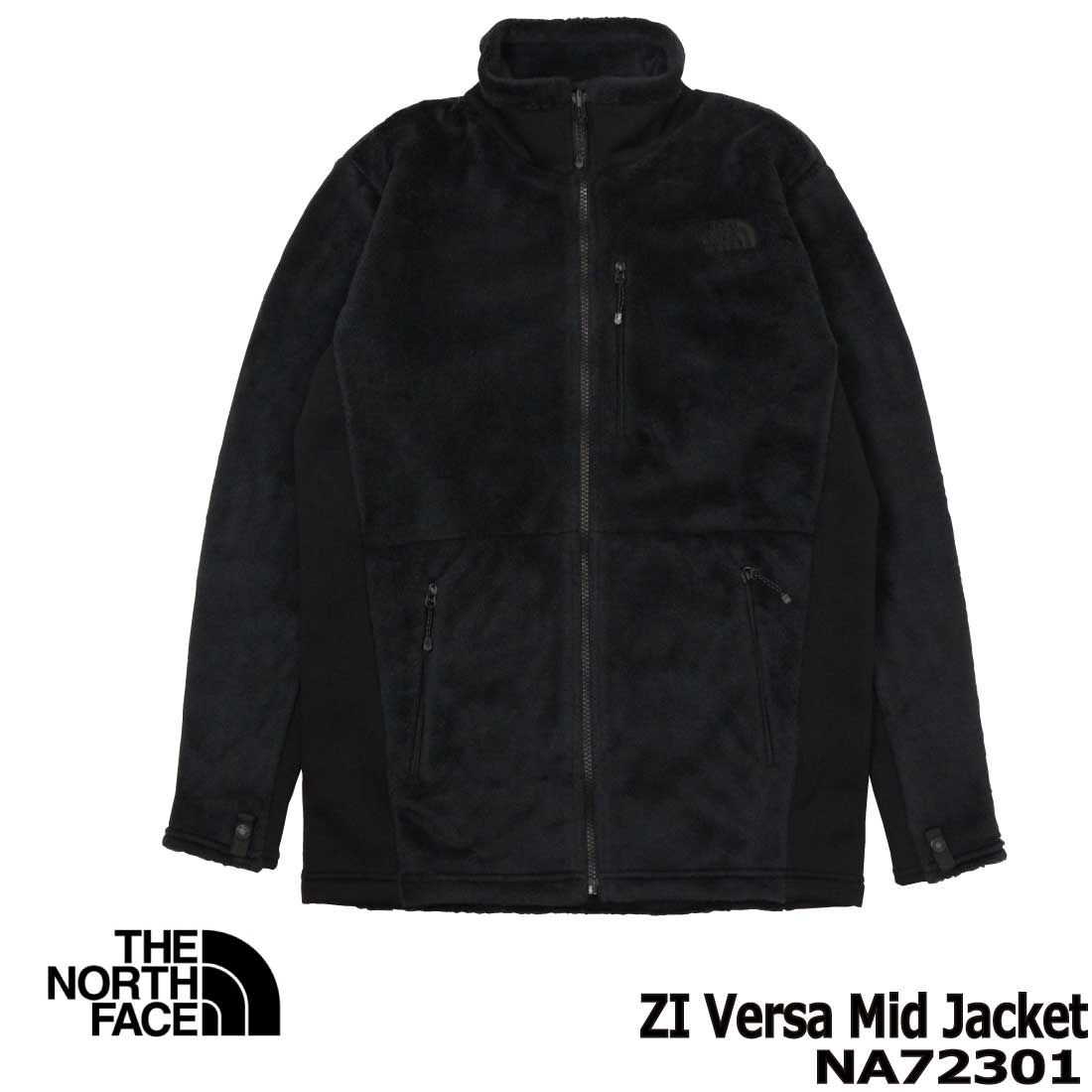 THE NORTH FACE ザ・ノース・フェイス フリース ジャケット NA72301 ジップインバーサミッドジャケット 保温 ハイブリッド  ストレッチ 登山 トレッキング メンズ