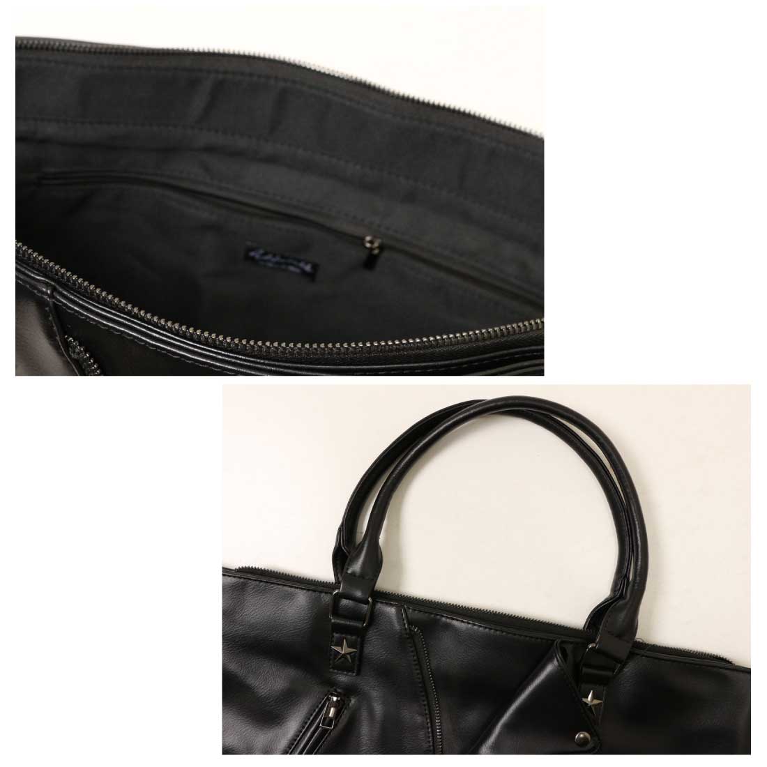 Add Ninth ライダーストートバッグ トートバッグ ジャケット 革ジャン