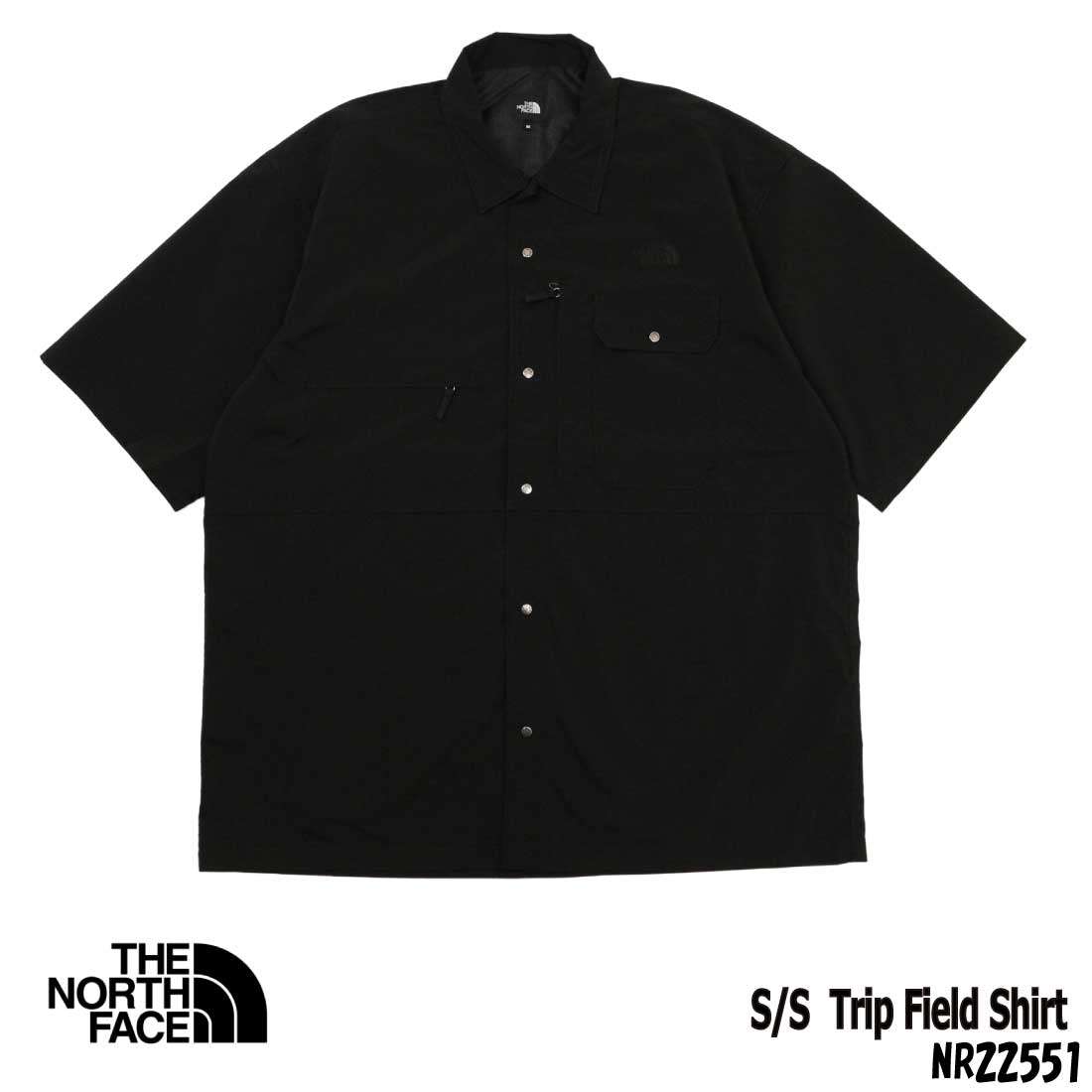 ノースフェイス　ショートスリーブ シャツ 国内正規品NR22551 THE NORTH FACE ザ・ノース・フェイス S/S Trip Field Shirt
