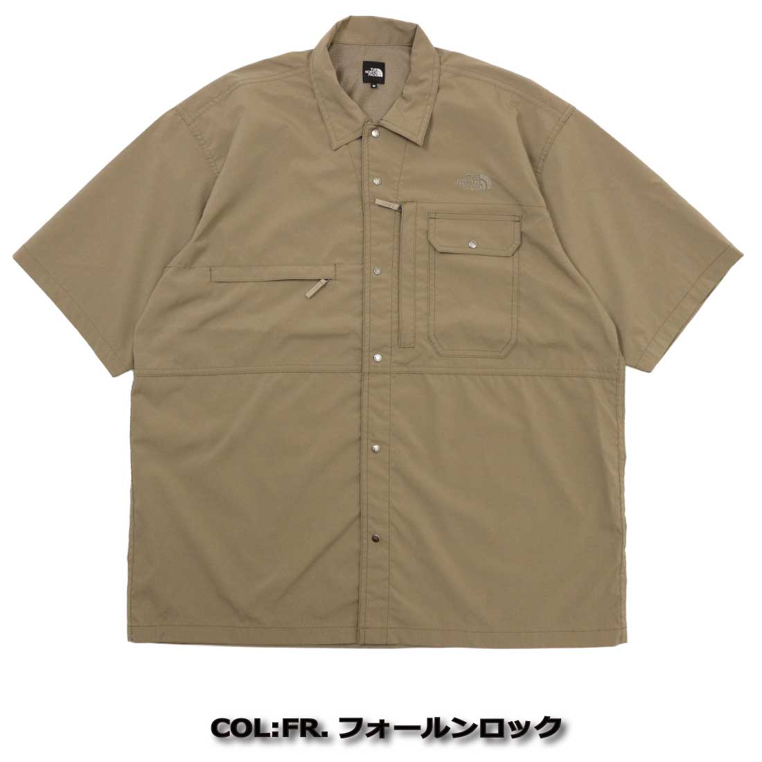 本物保証!  ザ・ノース・フェイス FACE NORTH THE 半袖 S/S NR22551 シャツ ウェア・シャツ