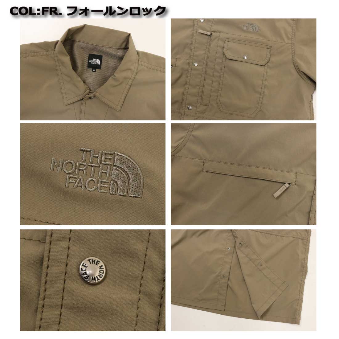 THE NORTH FACE ザ・ノース・フェイス 半袖 シャツ NR22551 S/S