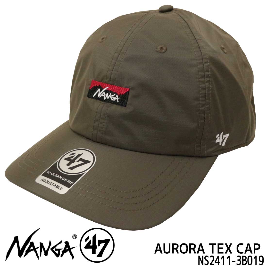 NANGA ナンガ NANGAx'47 コラボ 帽子 キャップ  NS2411-3B019 オーロラテックスキャップ メンズ レディース フォーティーセブン｜jeansaiya-a｜04