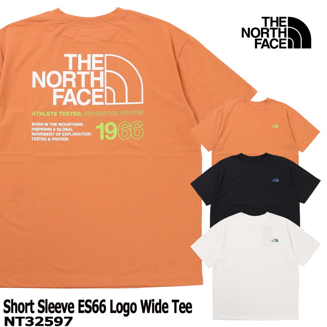 NOsWEA　Tシャツ　オレンジロゴタイプ Amazon | THE NORTH FACE(ザノースフェイス) 半袖 カットソー T
