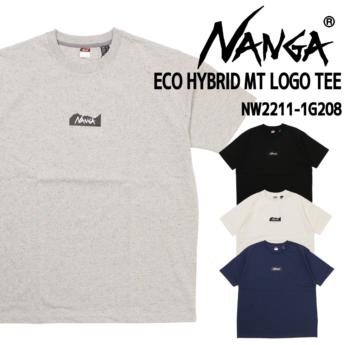メール便発送 NANGA ナンガ 半袖 Tシャツ NW2211-1G208 エコ