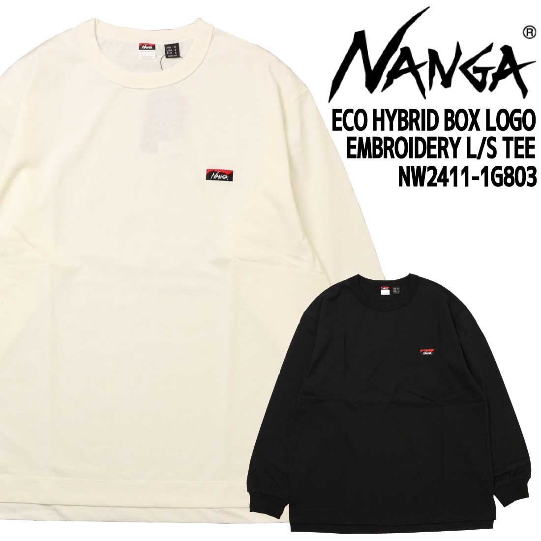 NANGA ナンガ 長袖 Tシャツ カットソー NW2411-1G803 エコハイブリッド