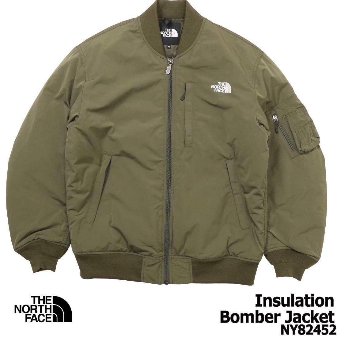 THE NORTH FACE ザ・ノース・フェイス インサレーションボンバージャケット NY82452 メンズ ダウンジャケット 中綿 MA-1モデル  はっ水加工 保温 アウトドア