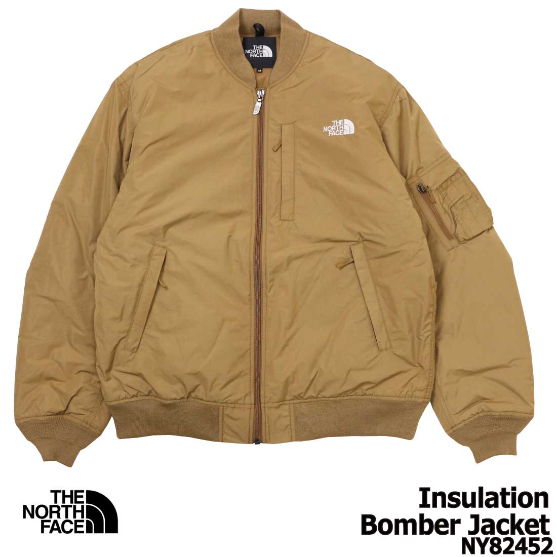 THE NORTH FACE ザ・ノース・フェイス インサレーションボンバージャケット NY82452 メンズ ダウンジャケット 中綿 MA-1モデル  はっ水加工 保温 アウトドア