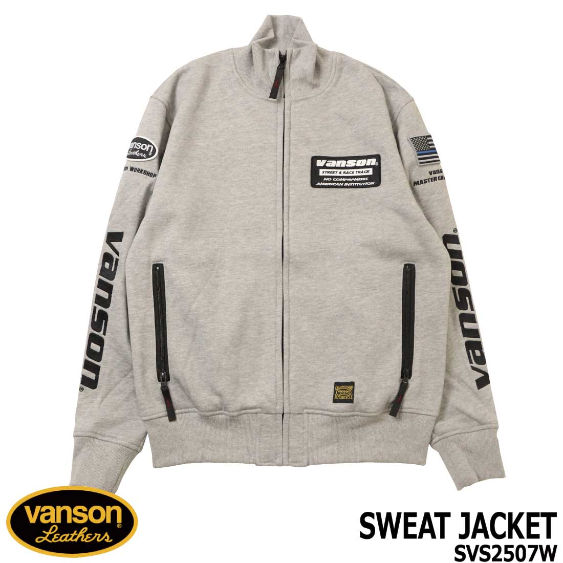 VANSON（バンソン） スウェット ジャケット アウター SVS2507W