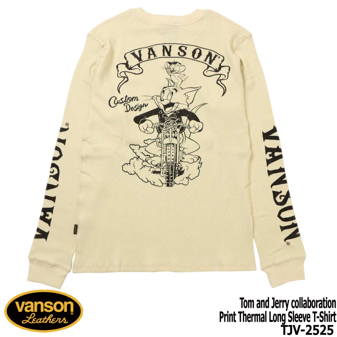 VANSON（バンソン） トムとジェリー カットソー TJV-2525 コラボ