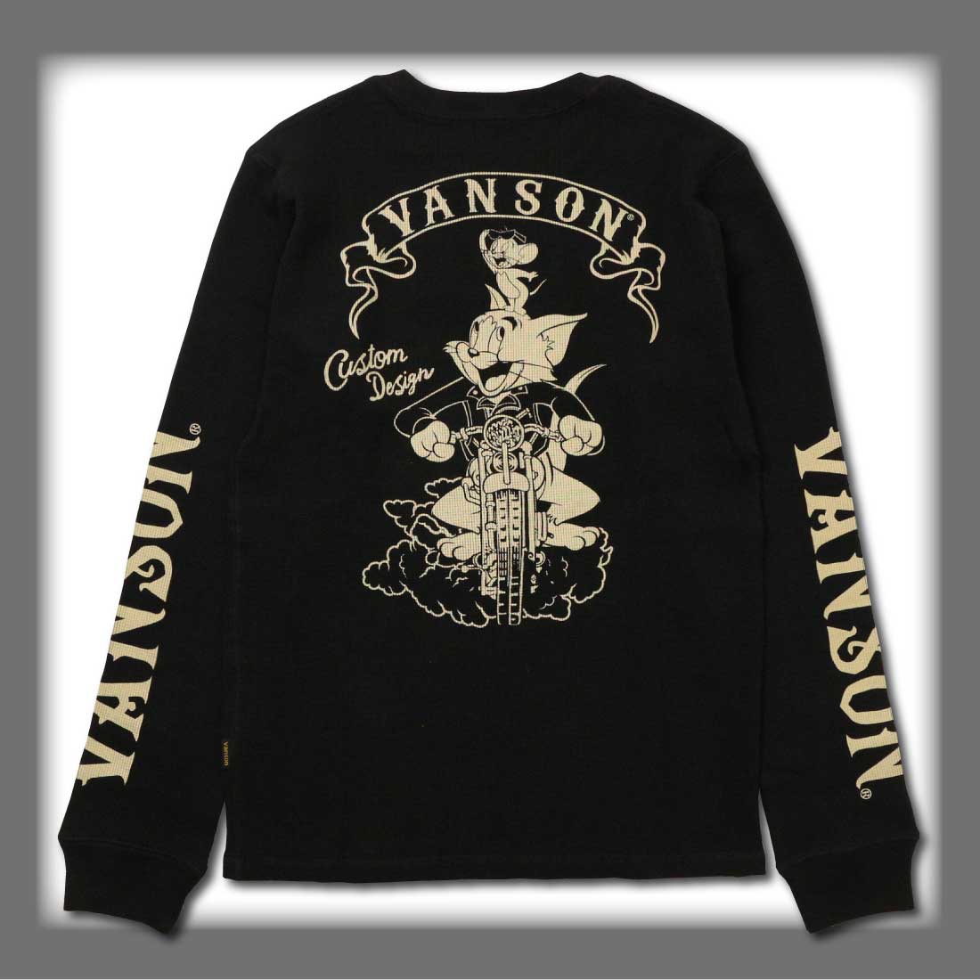 トムソン VANSON（バンソン） トムとジェリー カットソー TJV-2525 コラボ