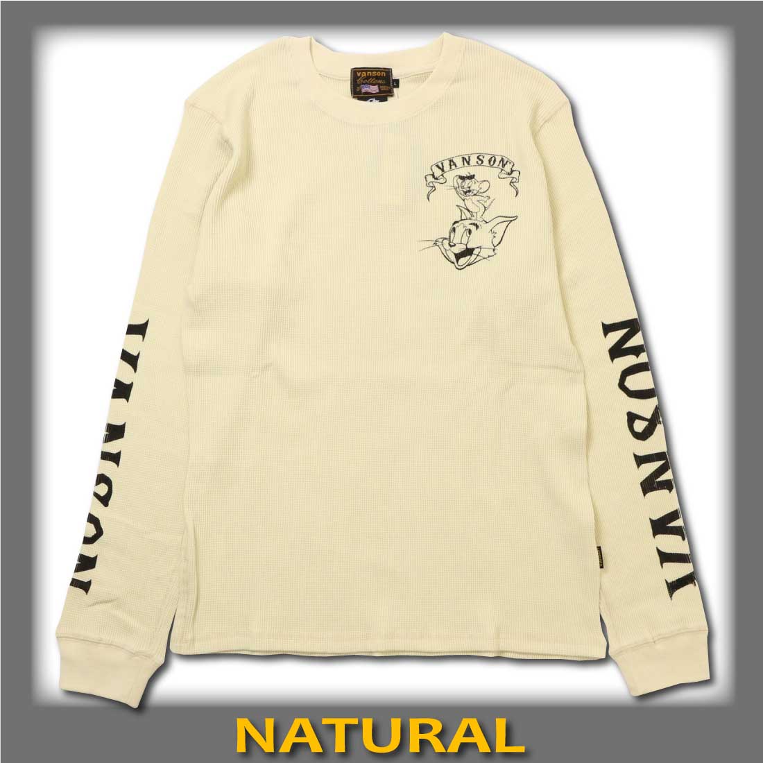 VANSON（バンソン） トムとジェリー カットソー TJV-2525 コラボ