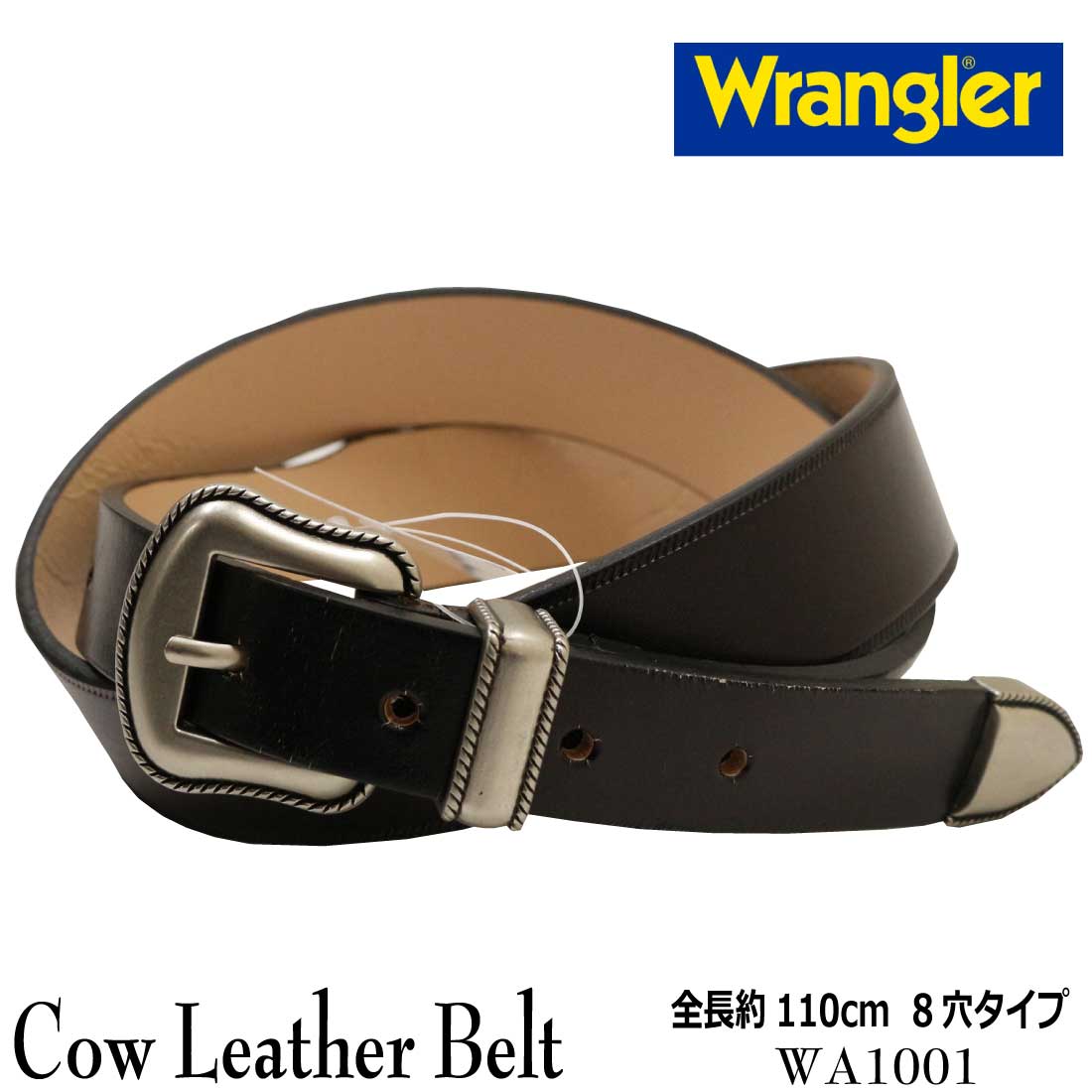 Wrangler ラングラー ベルト WA1001 牛革ベルト 本革 日本製