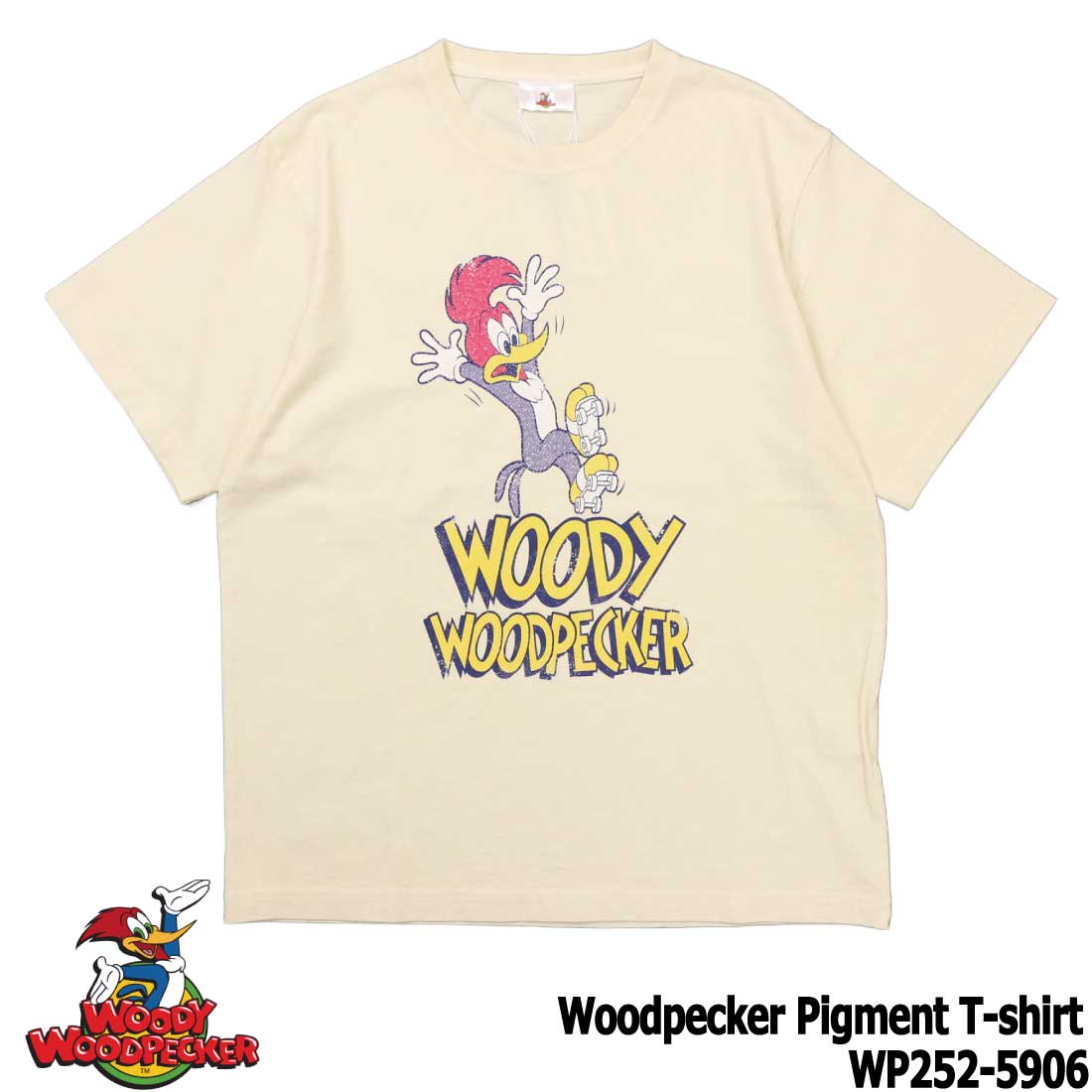 メール便発送 WOODY WOODPECKER ウッディー ウッドペッカー 半袖 T