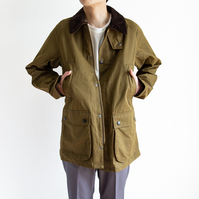 【 Barbour バブアー 】 BEDALE SL PEACHED ピーチドコットン