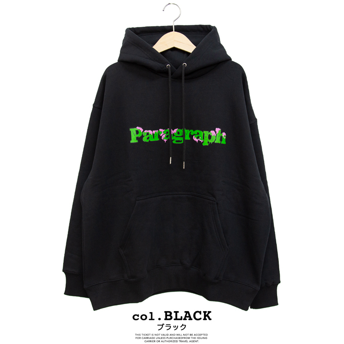 PARAGRAPH パラグラフ 】 PARAGRAPH 21F/W MONSTER HONEY HOOD