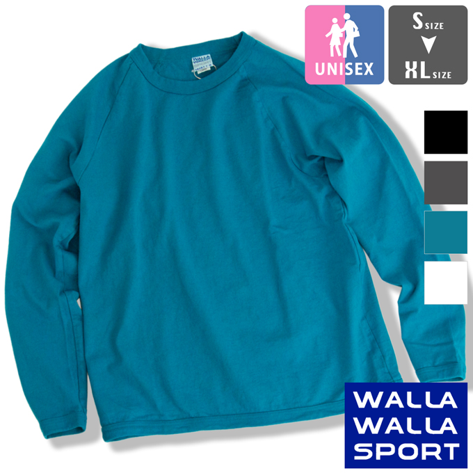 WALLA WALLA SPORT（ワラワラスポーツ） L/S RAGLAN LOOSE TEE ロング
