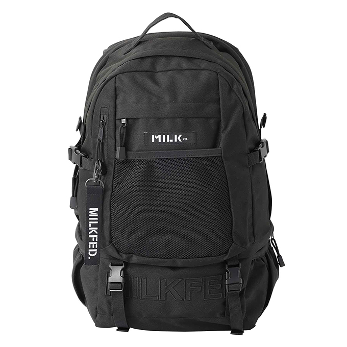 MILKFED.（ミルクフェド） NEO EMBROIDERY BIG BACKPACK BAR MILKFED