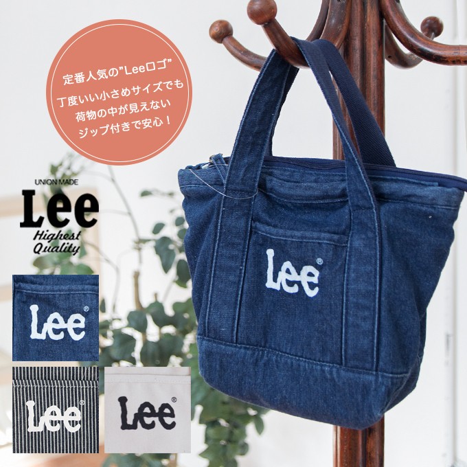 【Lee リー】ZIP TOTE BAG Sサイズ