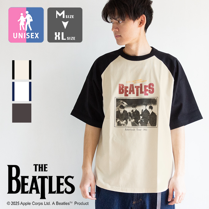 THE BEATLES ザ ビートルズ Tour Raglan Tee ツアー ラグラン Tシャツ