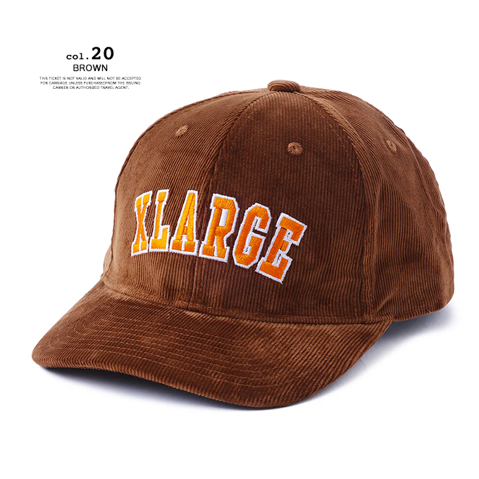 【SALE!!】 【 XLARGE エクストララージ 】 CORDUROY SNAPBACK CAP XLARGE コーデュロイ スナップバック  キャップ 101223051003 / 22AW ※ : 101223051003ec : ジーンズステーション Yahoo!店 - 通販 -  Yahoo!ショッピング