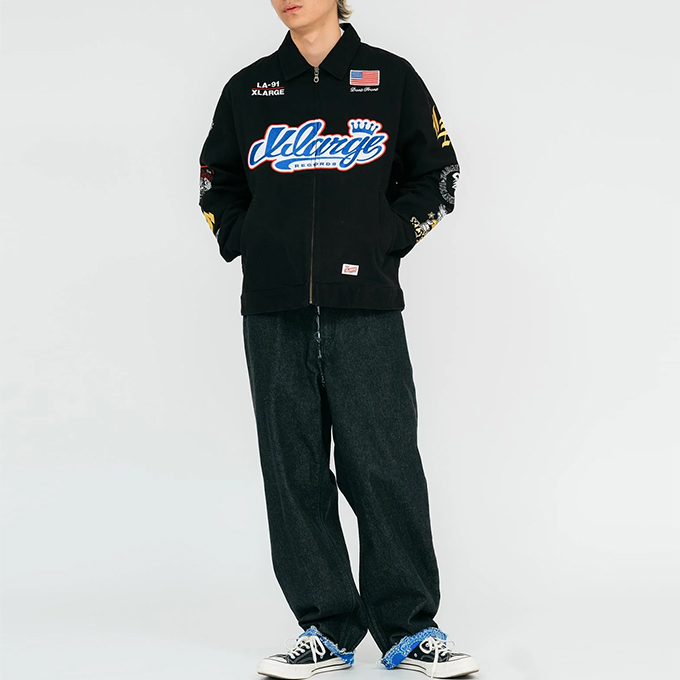 XLARGE 【 エクストララージ 】 RECORDS WORK JACKET レコード