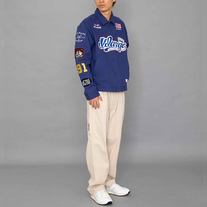 XLARGE 【 エクストララージ 】 RECORDS WORK JACKET レコード