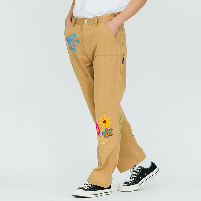 XLARGE×Dickies work pants ダブルニー 32インチ 【爆買い！】 - パンツ